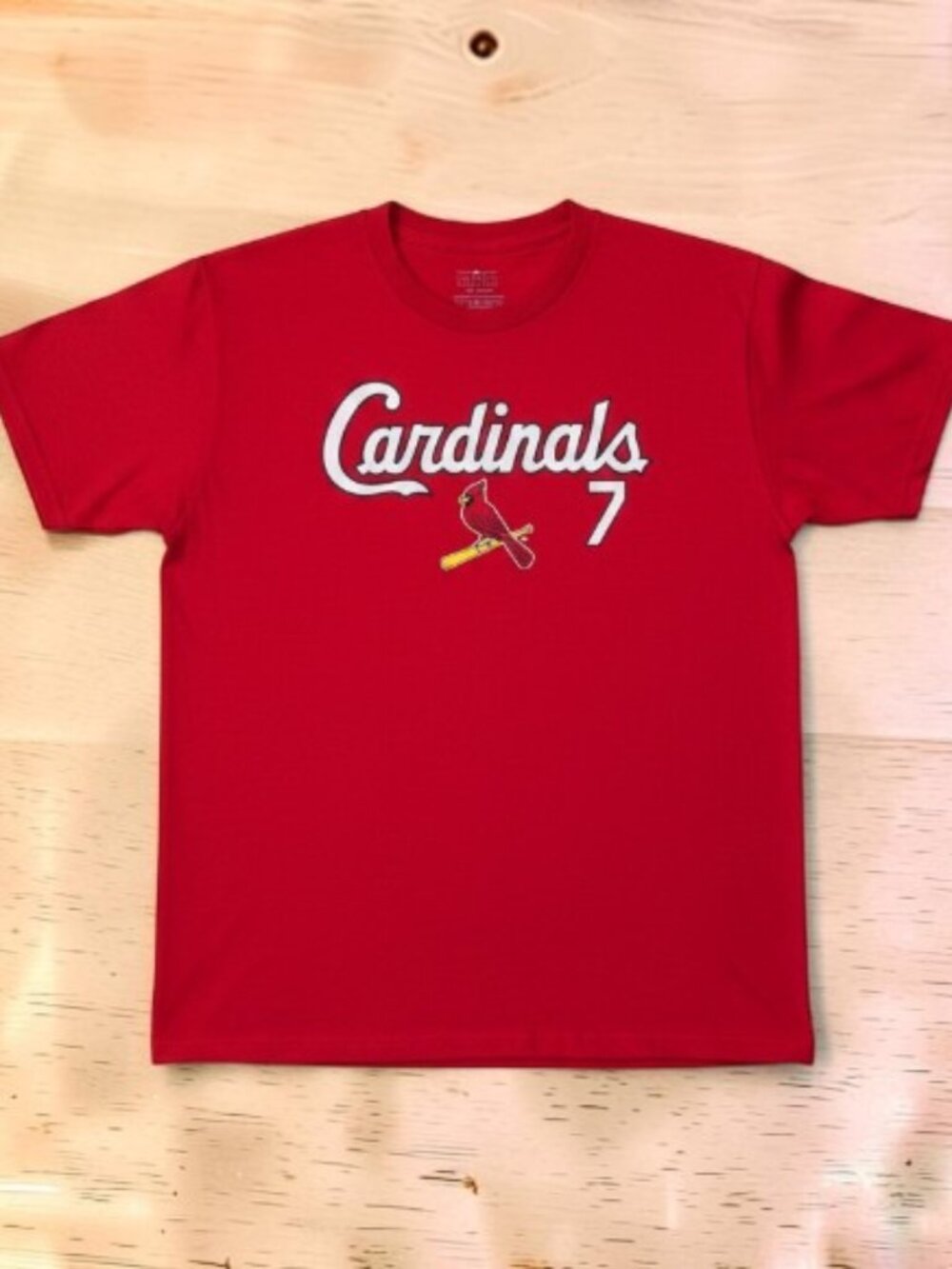 2/$12 💥♻ St. Louis Cardinals Matt Holliday #7 Team Athletics Tee | YXL | 0063